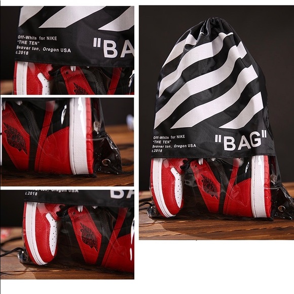 Custom Off-White "The Ten" Shoe Bag Backpack - Picture 4 of 6